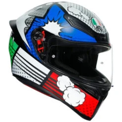 AGV Casque Intégral De Moto K1 Multi Bang Matt - Liquidation