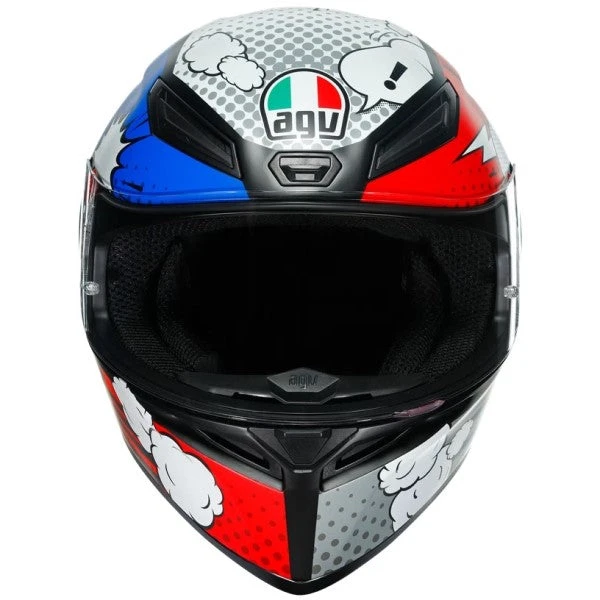 AGV Casque Intégral De Moto K1 Multi Bang Matt - Liquidation 2 AGV Casque Intégral De Moto K1 Multi Bang Matt - Liquidation – Image 2