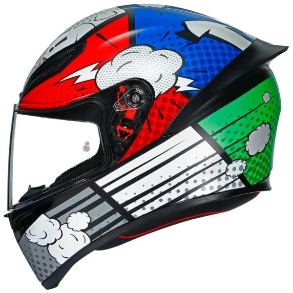 AGV Casque Intégral De Moto K1 Multi Bang Matt - Liquidation 3 AGV Casque Intégral De Moto K1 Multi Bang Matt - Liquidation – Image 3