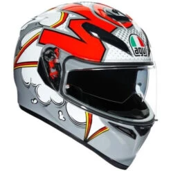 AGV Casque Intégral De Moto K3 SV Multi Bubble - Liquidation