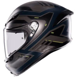 AGV Casque Intégral De Moto K6 S Enhance -ADM Sport Boutique k6 s e2206 enhance matt grey yellow fluo 2