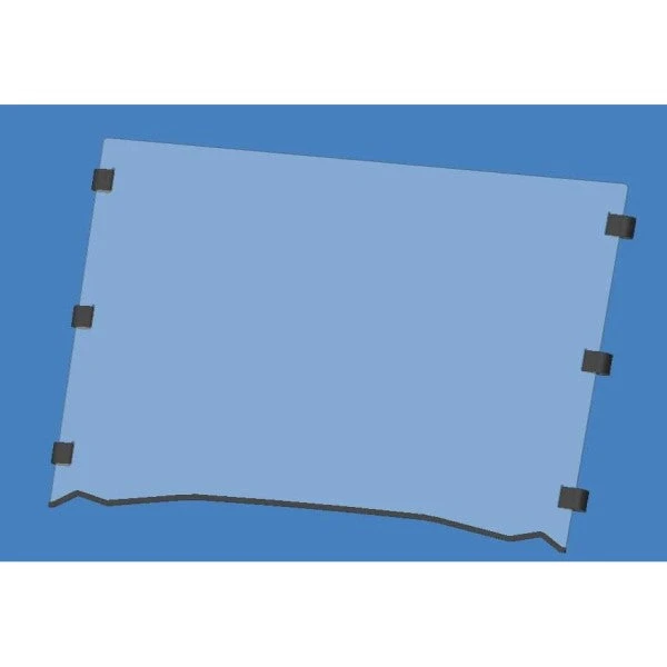 Pare-Brise Complet Kawasaki Mule Pro FX DX 2015+ 1 Pare-Brise Complet Kawasaki Mule Pro FX DX 2015+