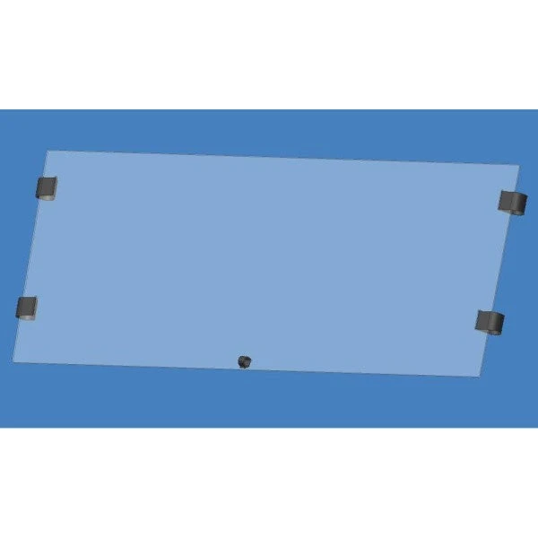 Demi Pare-Brise Supérieur Kawasaki Mule Pro FX DX 2015+ 1 Demi Pare-Brise Supérieur Kawasaki Mule Pro FX DX 2015+