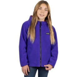 Manteau Ride Réversible Junior -ADM Sport Boutique mauveetrosecotemauve