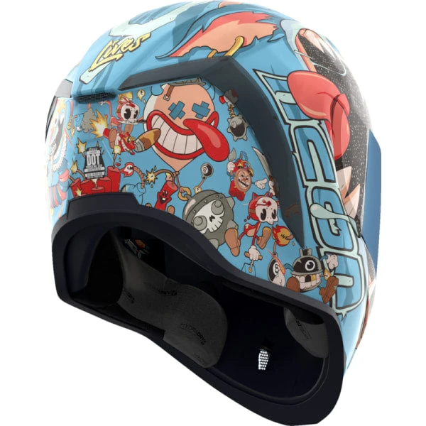 Icon Casque Intégral De Moto Airform MIPS 9 Lives 2 Icon Casque Intégral De Moto Airform MIPS 9 Lives – Image 2