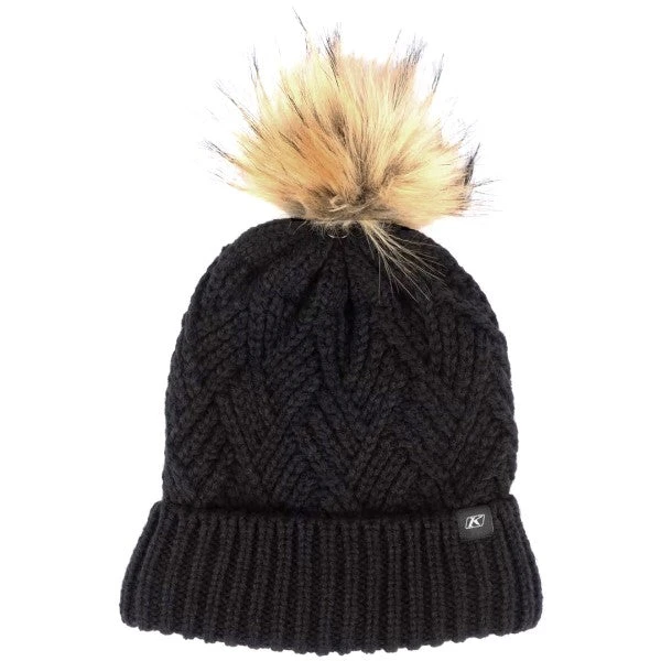 Klim Tuque Chevron Pom Femme 1 Klim Tuque Chevron Pom Femme