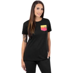 T-Shirt Work Pocket Premium Femme