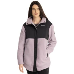 Klim Manteau High Pile Mountain Fleece Femme -ADM Sport Boutique noiretmauve d1a27278 6e80 4b4f 9413 649802fa9423