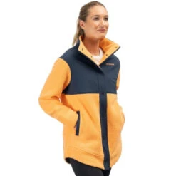 Klim Manteau High Pile Mountain Fleece Femme -ADM Sport Boutique noiretorange 288070fc 692e 423e 920e e99c9f9475bc