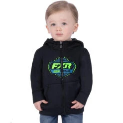 Coton Ouaté Race Division Tech FXR Enfant -ADM Sport Boutique noiretvertdeface