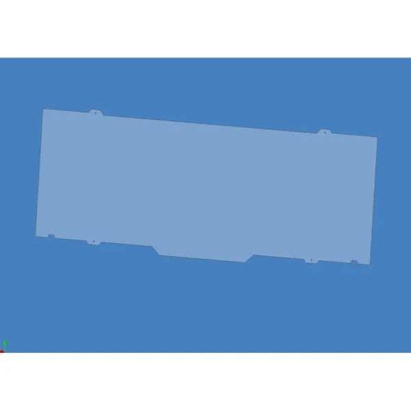 Pare-Brise Arrière Polaris Ranger Profile 2015+ 1 Pare-Brise Arrière Polaris Ranger Profile 2015+