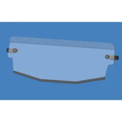 Demi Pare-Brise Inférieur Polaris RZR RS1 1000 2018+ 6 Demi Pare-Brise Inférieur Polaris RZR RS1 1000 2018+ -ADM Sport Boutique polaris rzr rs1 1000 2018 windshield half lower velcro clear general rubber 36738981789942