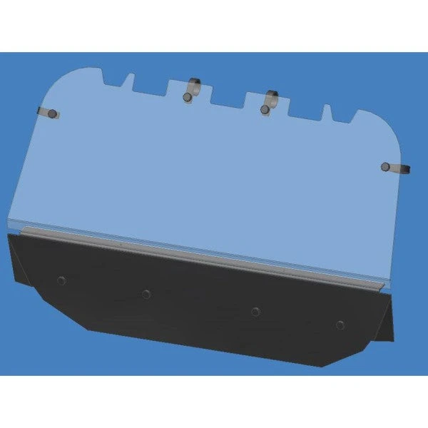 Pare-Brise Arrière Polaris RZR S 900 1000 2015-20 1 Pare-Brise Arrière Polaris RZR S 900 1000 2015-20