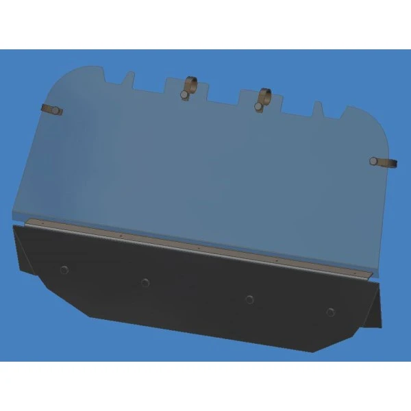 Pare-Brise Arrière Polaris RZR S 900 1000 2015-20 2 Pare-Brise Arrière Polaris RZR S 900 1000 2015-20 – Image 2