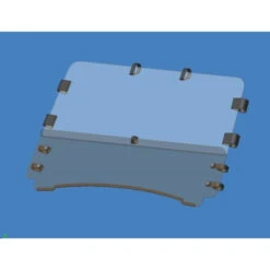 Ensemble De Pare-Brise Polaris RZR S XP 570 800 900 2008-18 -ADM Sport Boutique polaris rzr s xp 570 800 900 2008 18 windshield combo lower upper uw pzac clamps general tinted abrasion resistant clear 28044320702653