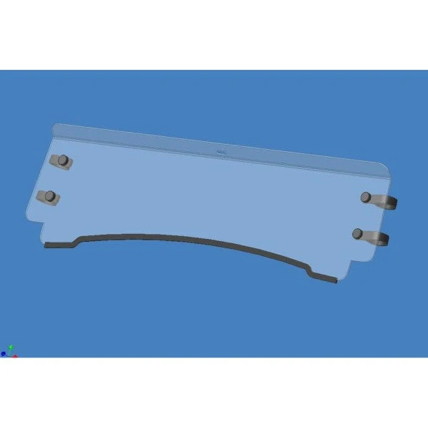 Demi Pare-Brise Inférieur Polaris RZR S XP 570 800 900 2008-18 3 Demi Pare-Brise Inférieur Polaris RZR S XP 570 800 900 2008-18 – Image 3