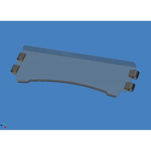 Demi Pare-Brise Inférieur Polaris RZR S XP 570 800 900 2008-18 2 Demi Pare-Brise Inférieur Polaris RZR S XP 570 800 900 2008-18 – Image 2