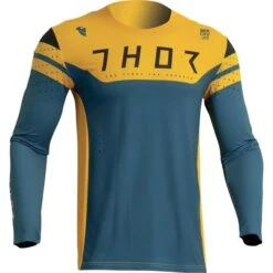 Thor Chandail De Motocross Prime Rival -ADM Sport Boutique prime rival jersey teal yellow 2910 7027
