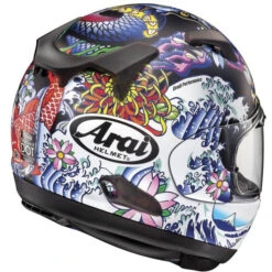 Casque De Moto Intégral Quantum-X Graphique -ADM Sport Boutique quantum x oriental helmet frost black 685311171498 1