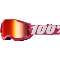 100% Lunettes De Motocross Strata 2 Lentille Miroir Junior -ADM Sport Boutique roseetblanc 72d4f2bd 713c 4375 afe9 5c7ed98b1e08