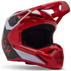 Fox Casque De Motocross V1 Lean -ADM Sport Boutique rouge 144cd75d 937d 4e47 bb99 9da1087359ca