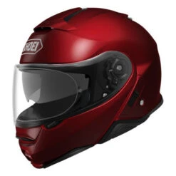 Casque Shoei Neotec II- Liquidation -ADM Sport Boutique rouge vin 3