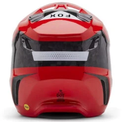 Fox Casque De Motocross V3 RS Infinite Carbone -ADM Sport Boutique rougearriere