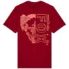 Fox T-Shirt Image Skull Premium