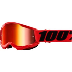 100% Lunettes De Motocross Strata 2 Lentille Miroir Junior -ADM Sport Boutique rougeetnoir 8596a9c3 df19 42f1 8d7a 075b8a13ce6a