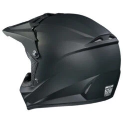 HJC Casque De Motocross CL-XY2 Flat 5 HJC Casque De Motocross CL-XY2 Flat -ADM Sport Boutique rubbertone flat black cl xy ii solid 3