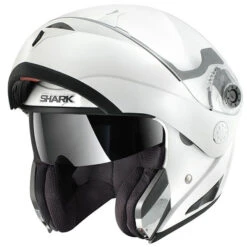 Shark Casque Openline - Liquidation -ADM Sport Boutique shark openline prime whu modular in jet helmet motorcycle scooter gloss white 1