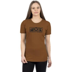T-Shirt Podium Premium Femme -ADM Sport Boutique womens podium premium t shirt copper black 241412 1910 04