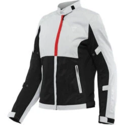 Dainese Manteau De Moto Risoluta Air Tex Femme - Liquidation -ADM Sport Boutique womens risoluta air textile jacket glacier grey lava red 2735249 34f 38
