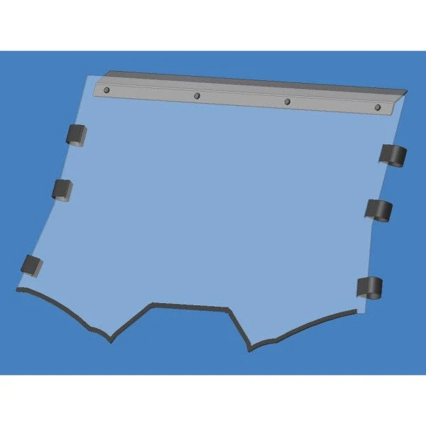 Pare-Brise Complet Yamaha YXZ 1000 2019+ 1 Pare-Brise Complet Yamaha YXZ 1000 2019+