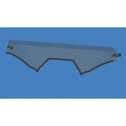 Demi Pare-Brise Inférieur Yamaha YXZ 1000 2019+ -ADM Sport Boutique yamaha yxz 1000 2019 windshield half lower velcro clear general rubber 36739010363638