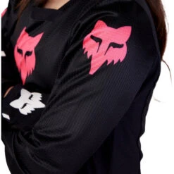 Fox Chandail 180 Blackout Enfants -ADM Sport Boutique youth girls blackout jersey black black 31435 021ys 5