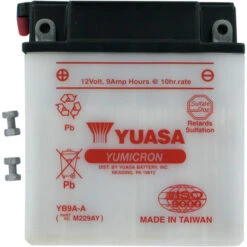Yuasa Batterie Conventionnelle YuMicron -ADM Sport Boutique yumicron battery yb9a a YUAM229AY